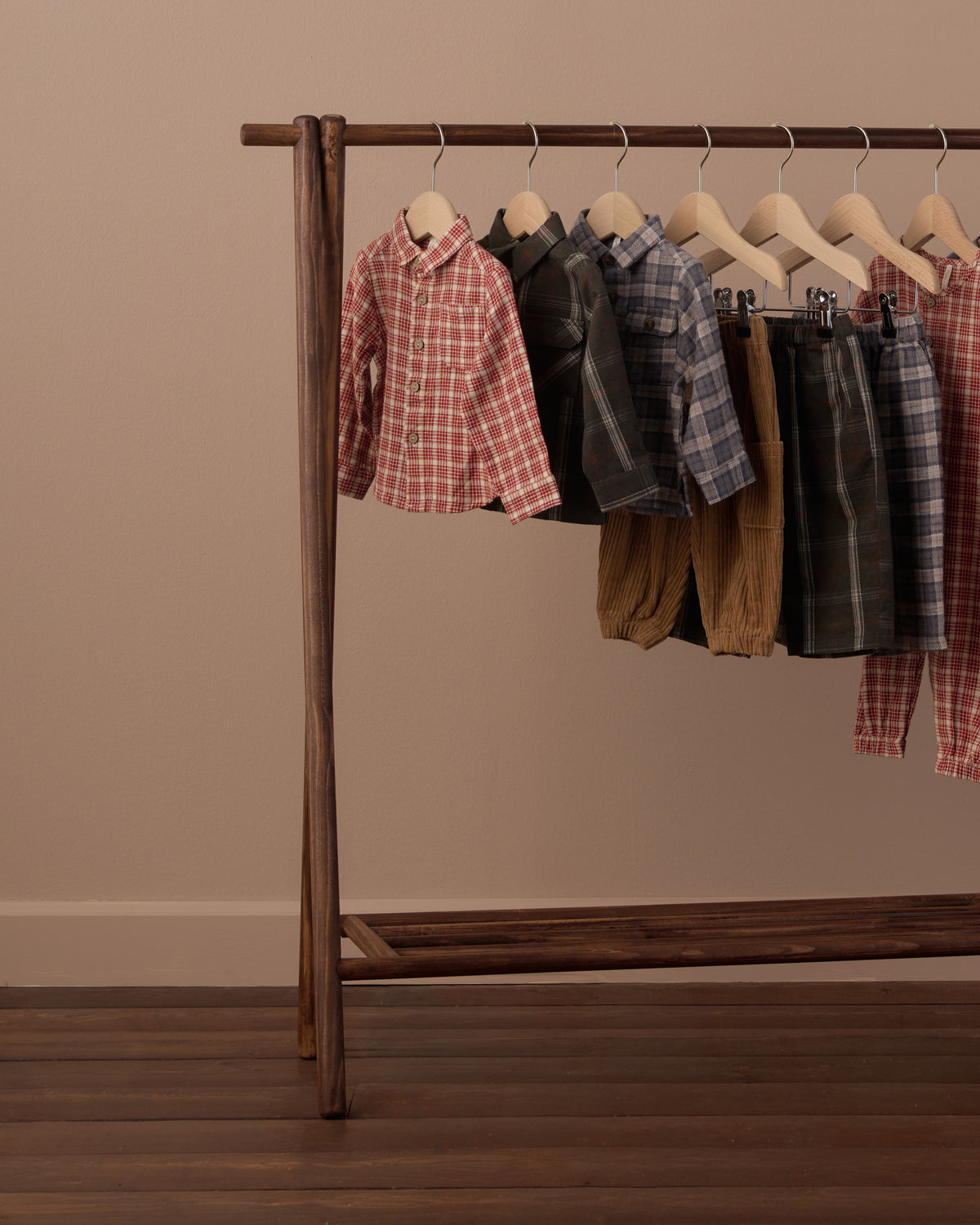 Rylee and Cru Pocketed Flannel Shirt - Winter Plaid