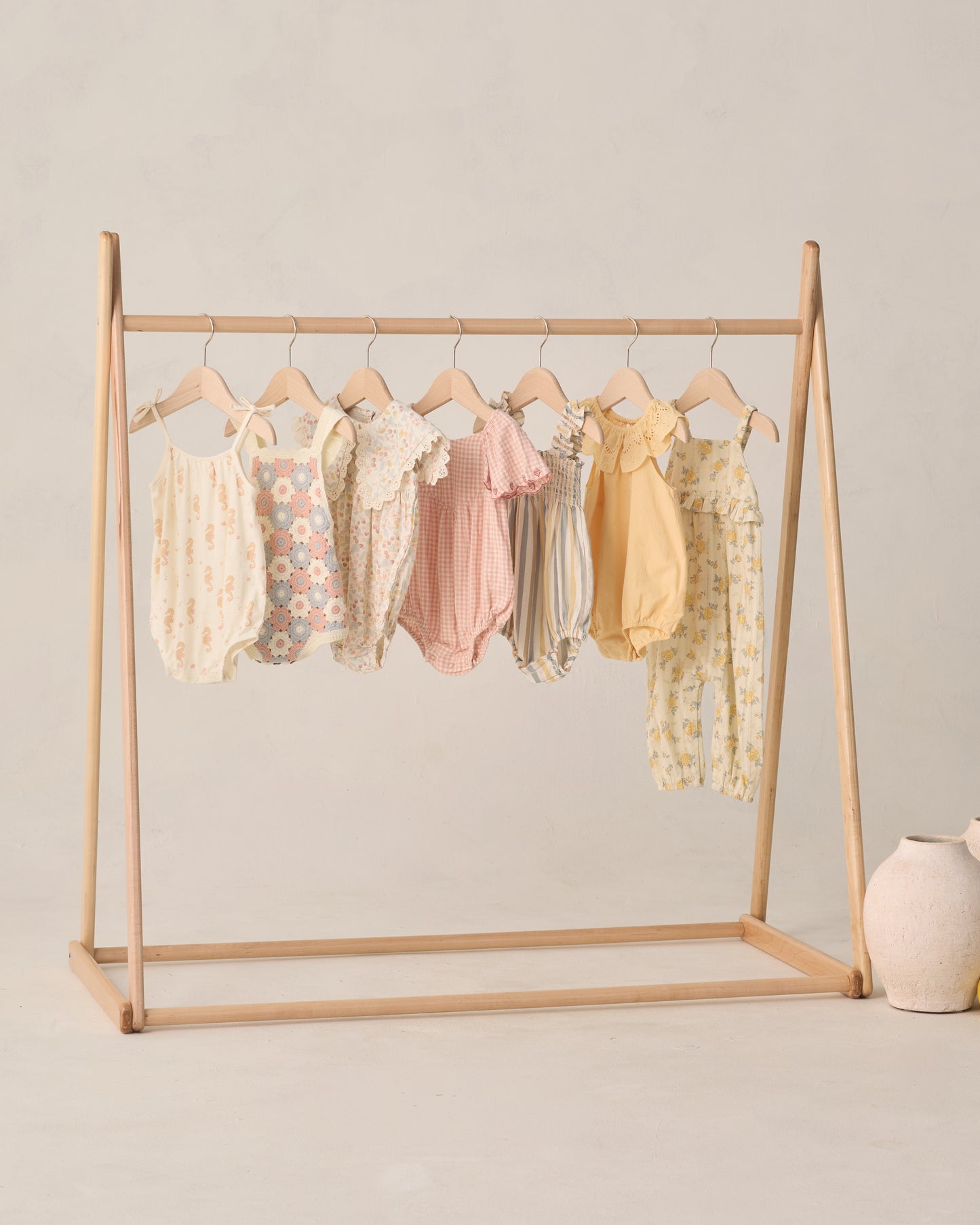 Rylee and Cru Roxy Romper - Petal Gingham