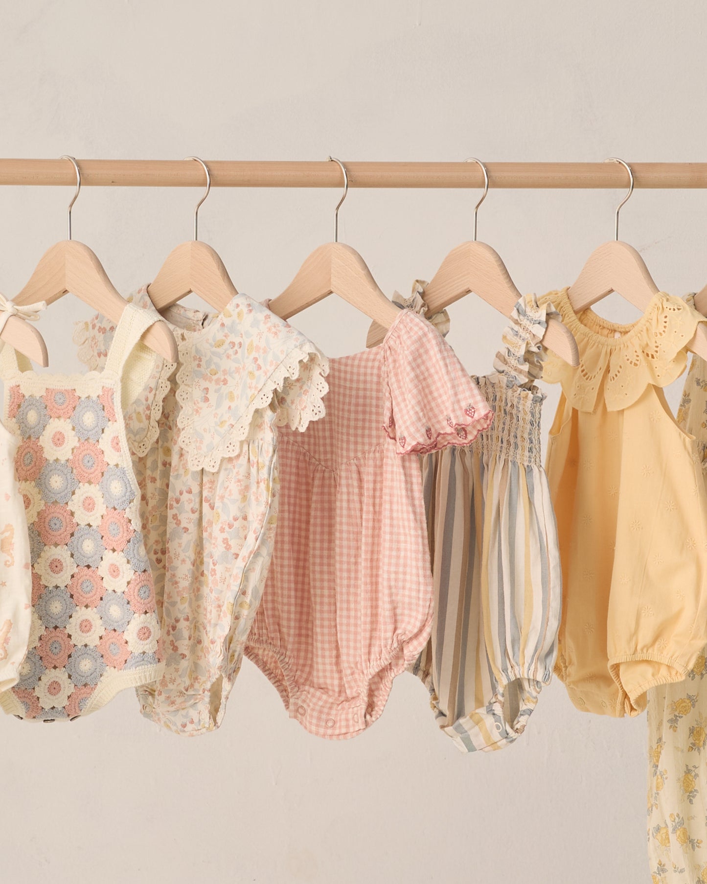 Rylee and Cru Roxy Romper - Petal Gingham
