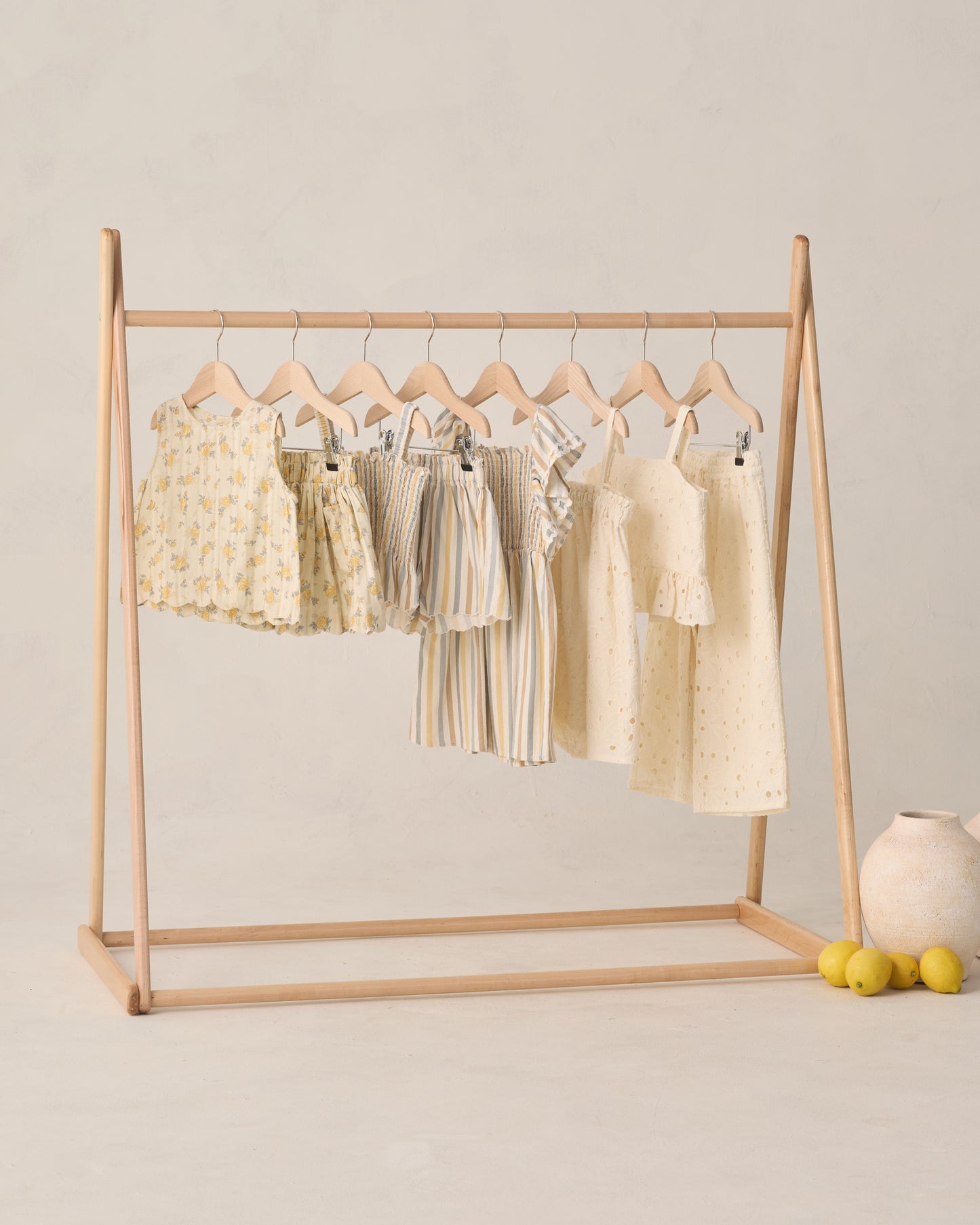 Rylee and Cru Lenny Skirt - Lemon Ditsy Flower
