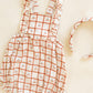 Rylee and Cru Chiara Romper - Cherry Check