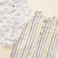 Rylee and Cru Mavrick Romper - Valencia Stripe