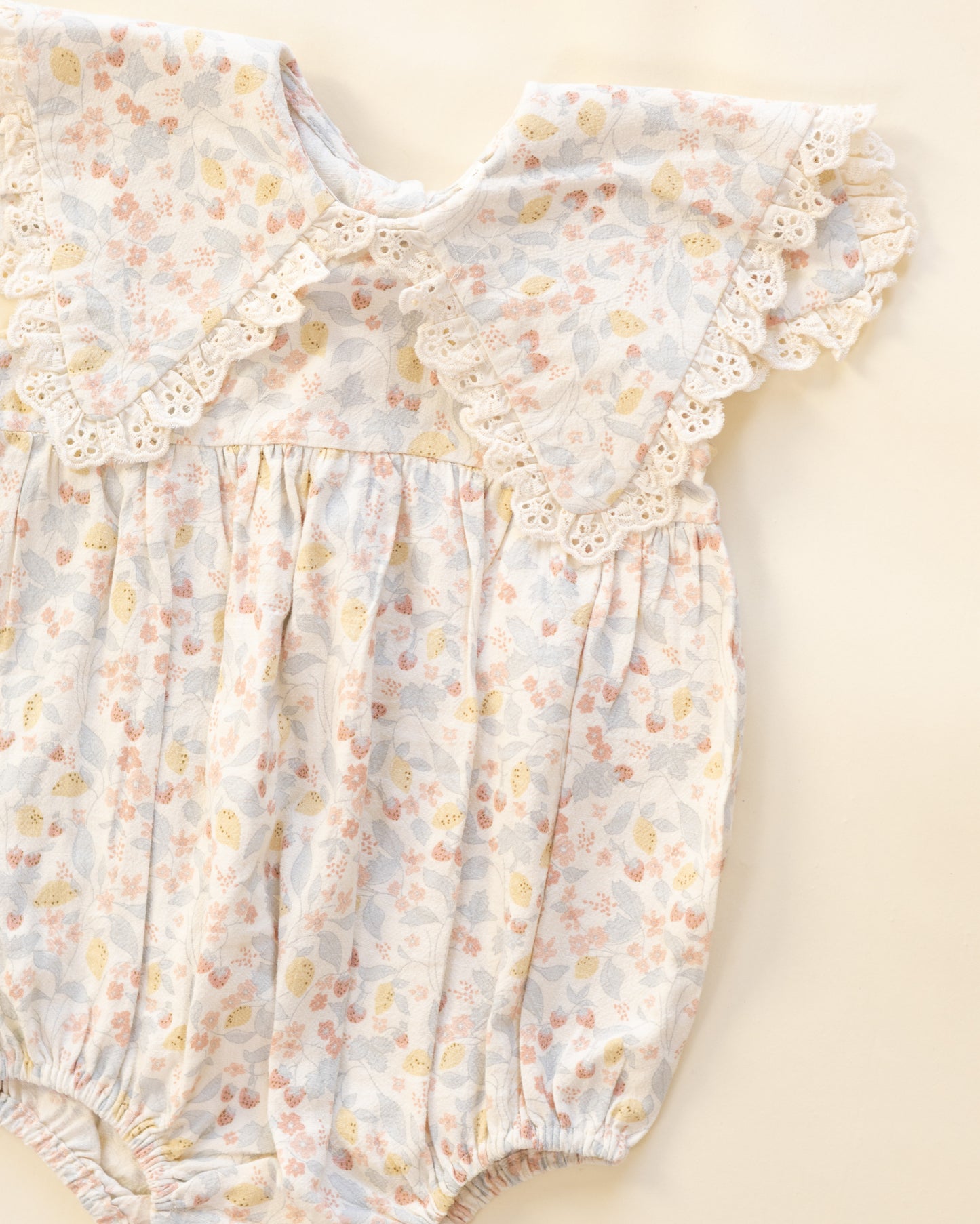 Rylee and Cru Porter Romper - Summer Garden