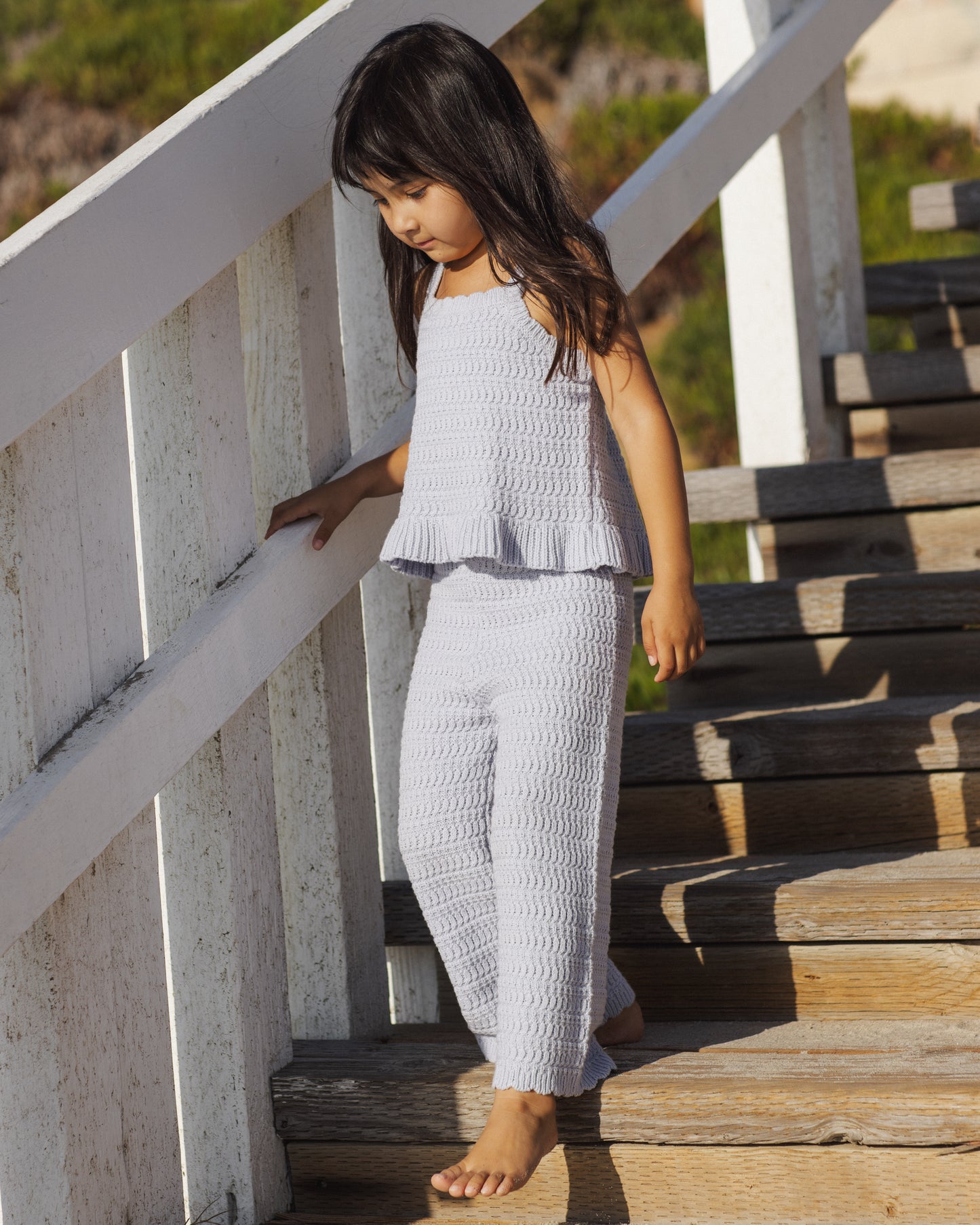 Rylee and Cru Mari Knit Set - Periwinkle