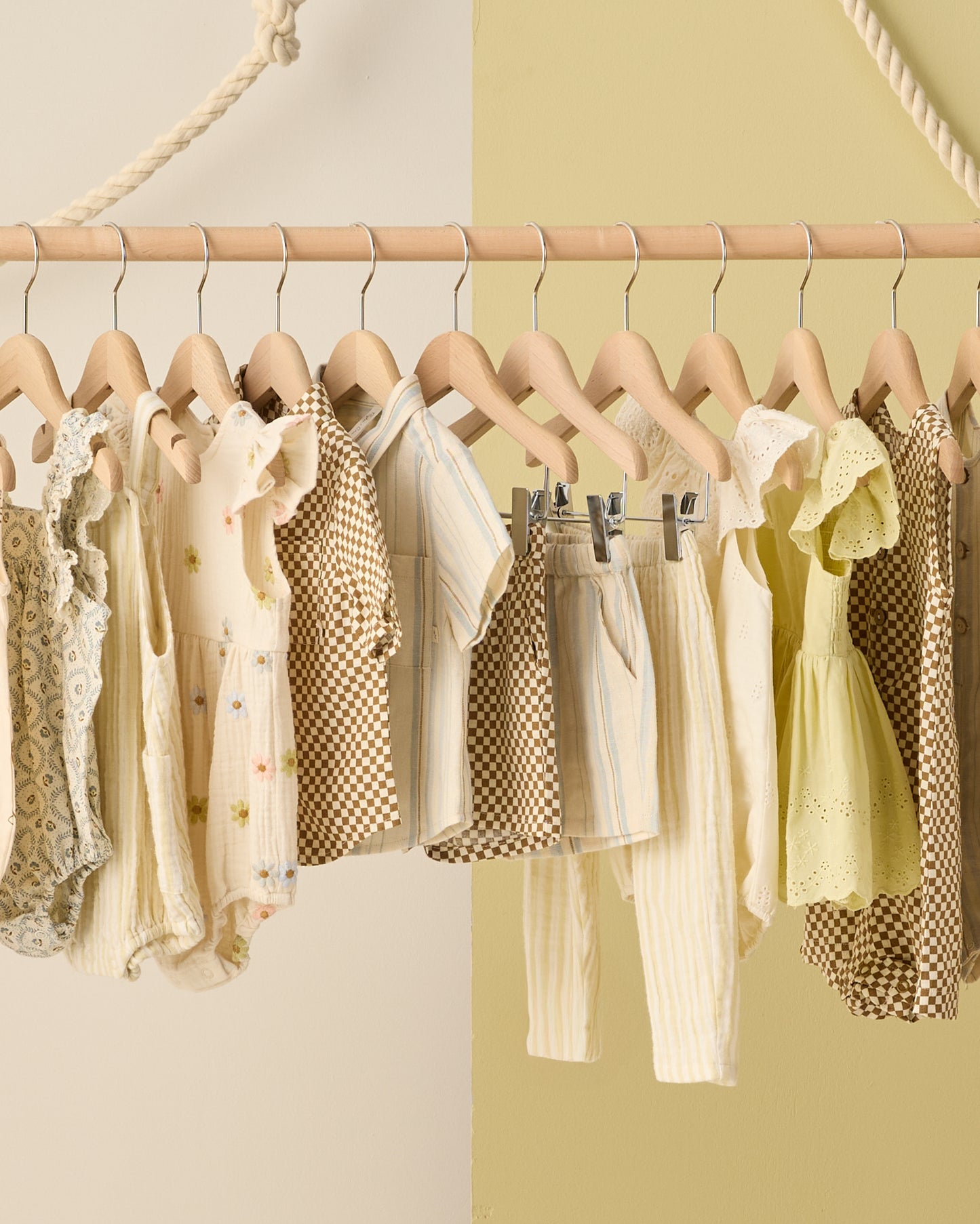 Rylee and Cru Rowan Pant - Citron Stripe