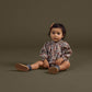 Little girl wearing Rylee and Cru Quincy Blouse Set - Autumn Bloom