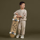 Boy wearing Rylee and Cru Jogger Pant - Skate of Mind - Natural