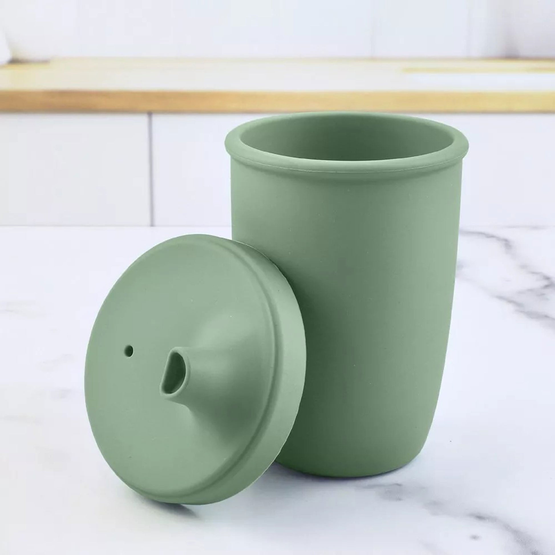 Re-Play Silicone Sippy Cup - 8oz - Sage