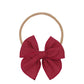 Lou Lou and Company Cloud Muslin Heirloom Bow Headband