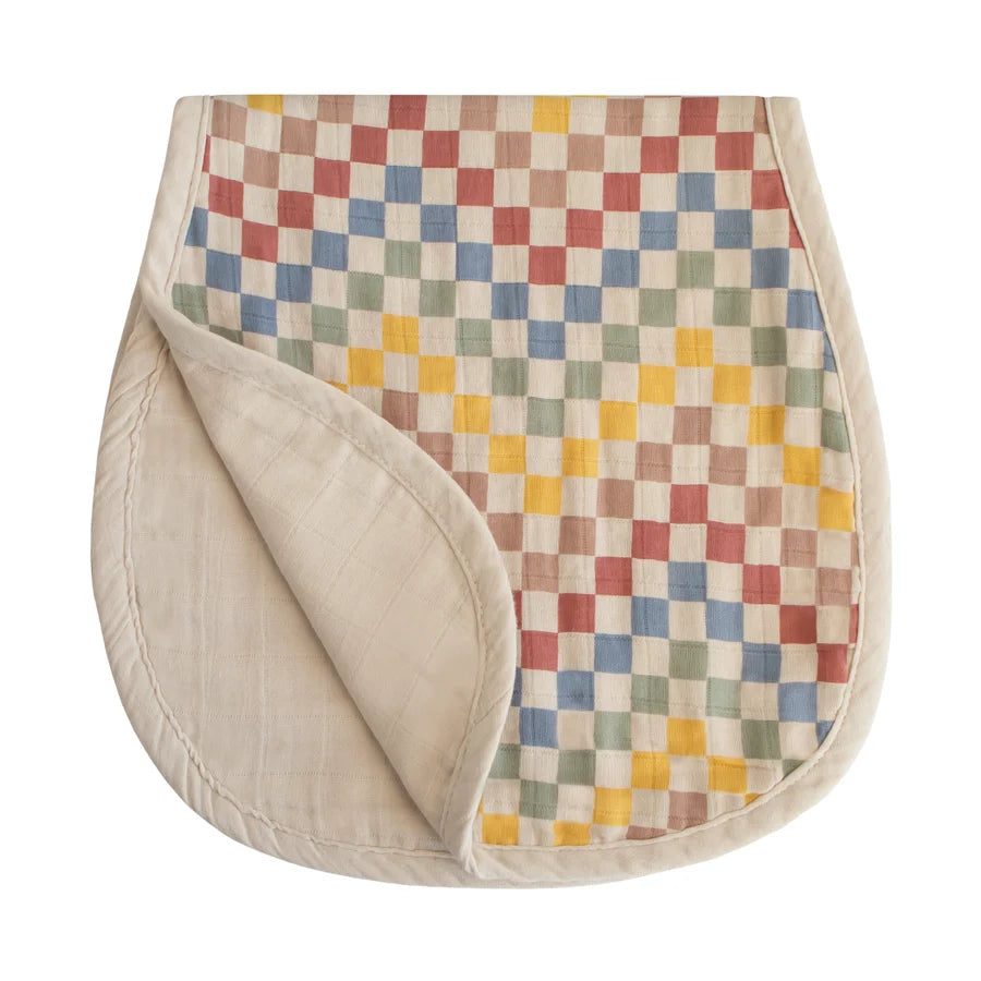 Mushie Organic Cotton Muslin Burp Cloth