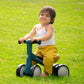 Child riding Retrospec Cricket 2 Baby Walker Balance Bike - Rainforest