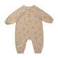 Rylee and Cru Henley Bubble Jumpsuit - Baseball - Sand