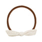 Rylee and Cru Little Knot Headband - Ivory - Brown