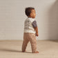 Toddler wearing Rylee and Cru Otis Pant - Cedar Pinstripe