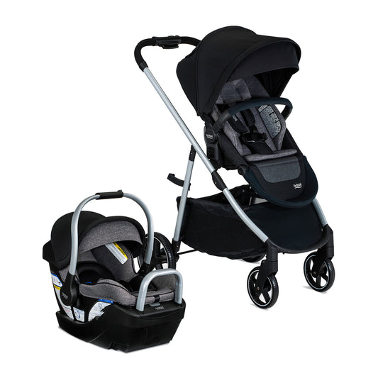 Britax Willow Grove SC Travel System - Pindot Onyx