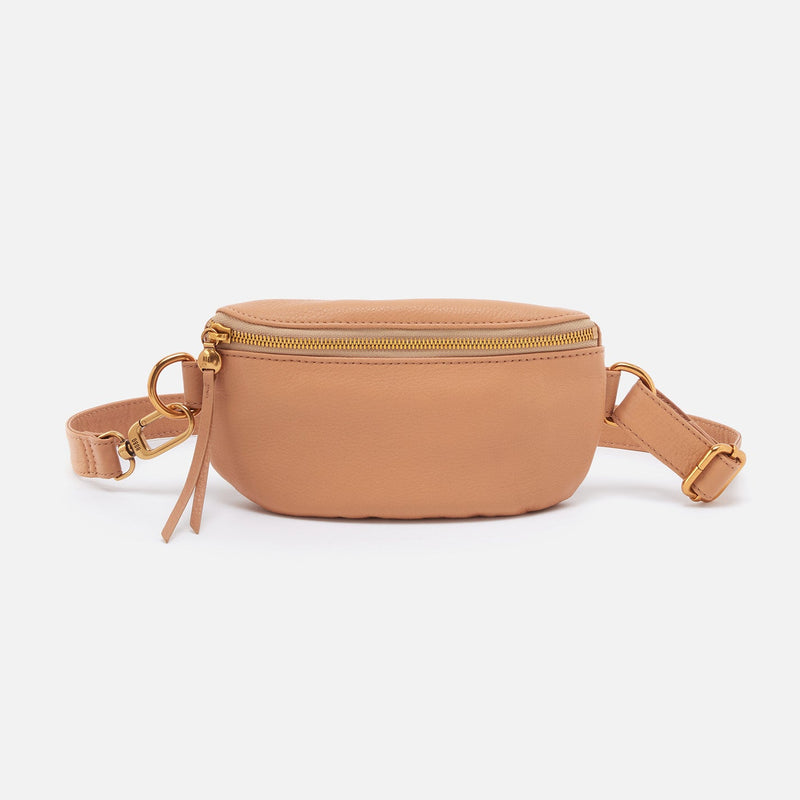 Hobo Bags Fern Belt Bag - Pebbled Leather - Sandstorm