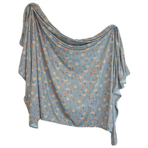 Lou Lou and Company Regular Luxe Swaddle Blanket - Scarlet