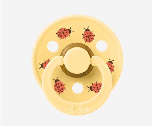 BIBS STUDIO Colour Ladybug Friends - Pale Butter