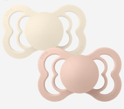 BIBS Supreme 2 PACK Ivory/Blush