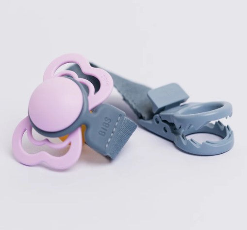 BIBS Pacifier Clip Loop - Petrol