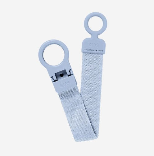 BIBS Pacifier Clip Loop - Dusty Blue