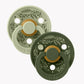 BIBS Colour Holiday Leaf 2 Pack - Sage/Hunter Green - Size 1 (0-6M)
