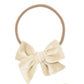 Lou Lou and Company Velvet Bow Headband - Small