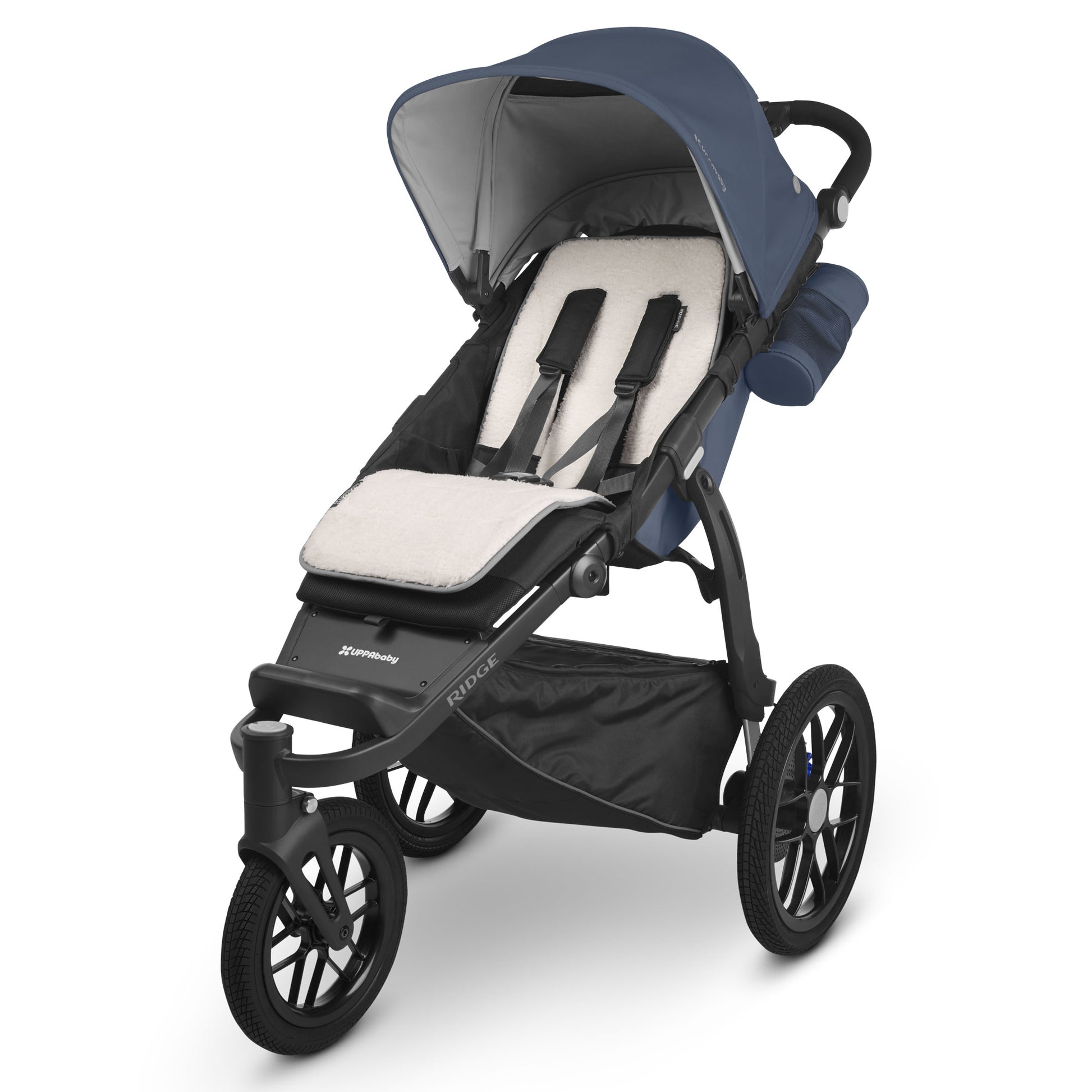UPPAbaby Reversible Seat Liner - Phoebe Side B on stroller