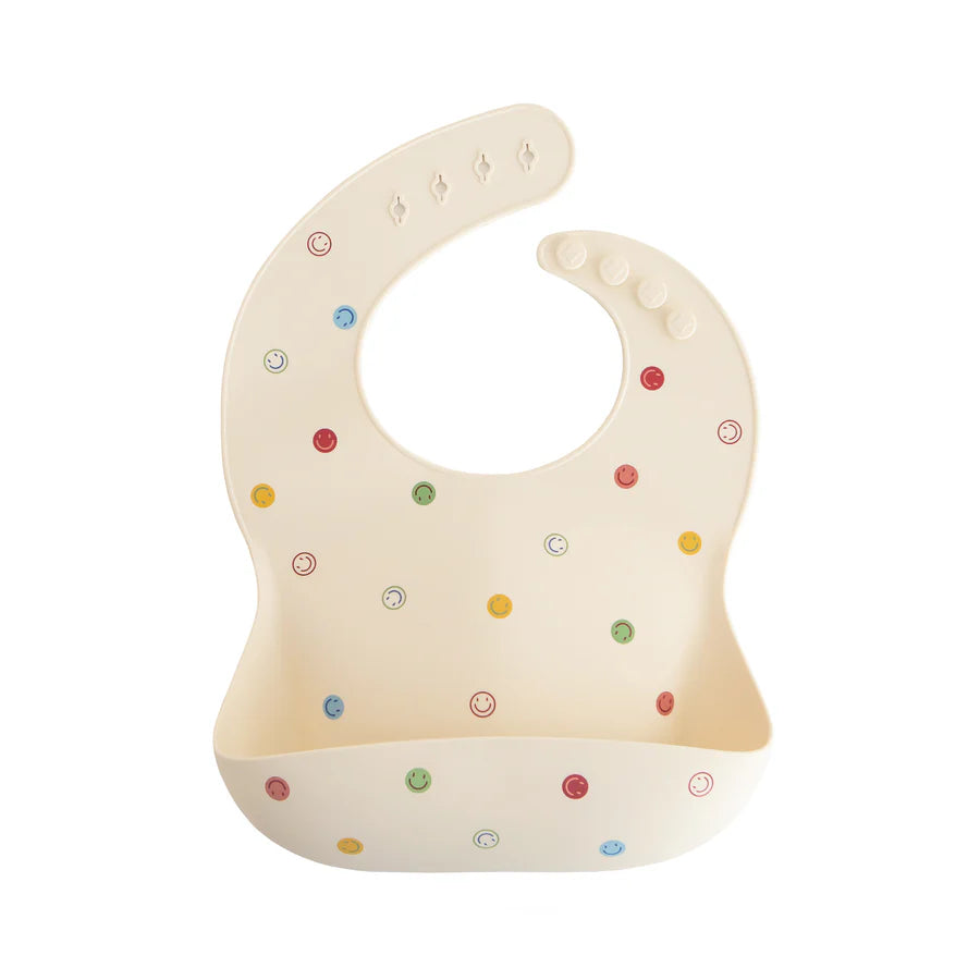 Mushie Silicone Baby Bib