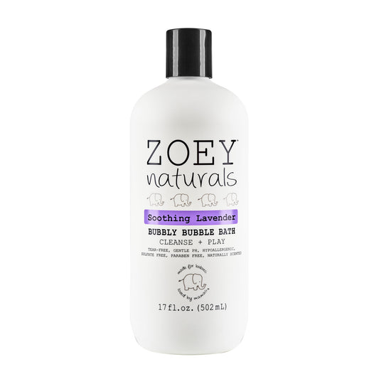 Zoey Naturals Bubbly Bubble Bath - 17 fl oz - Soothing Lavender