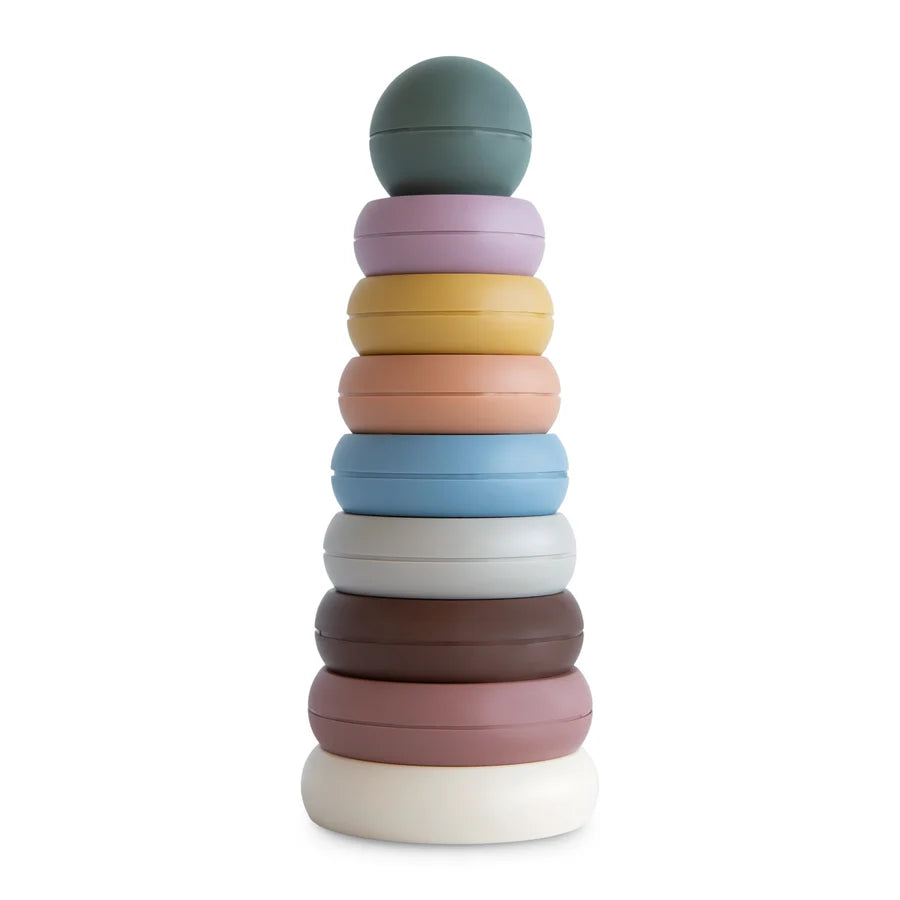 Mushie Stacking Rings Toy