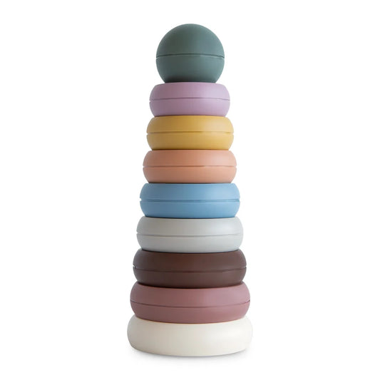 Mushie Stacking Rings Toy