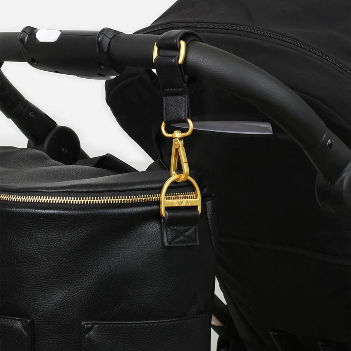 Fawn Design Stroller Hooks on stroller - Black