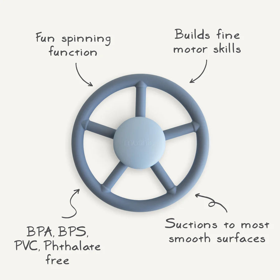 Mushie Suction Spinner Toy