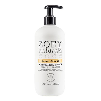 Zoey Naturals Moisturizing Lotion - 17 fl oz - Sweet Citrus
