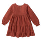 Burts Bees Dotted Rib Sequoia Bark Dress