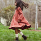 Burts Bees Dotted Rib Sequoia Bark Dress