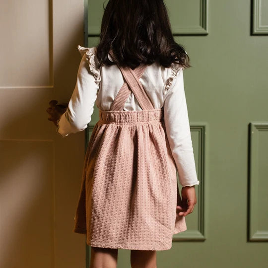 Burts Bees Dotted Rib Pink Feldspar Dress