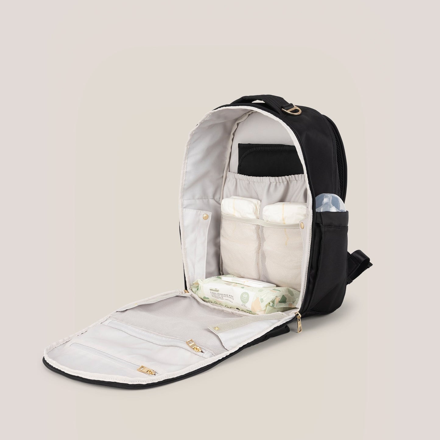 JuJuBe Classic Diaper Backpack - Black
