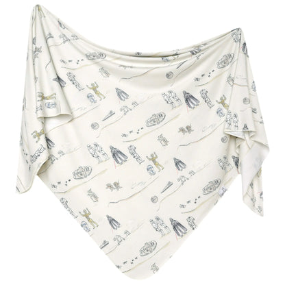 Copper Pearl Swaddle Blanket