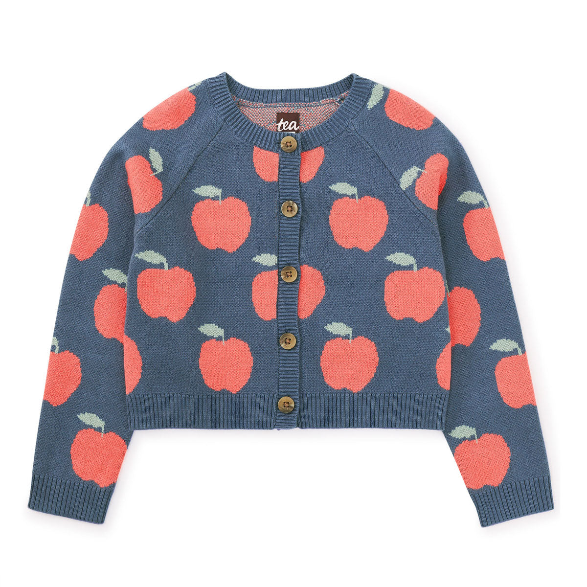 Tea Collection Iconic Cardigan - Normandy Apples