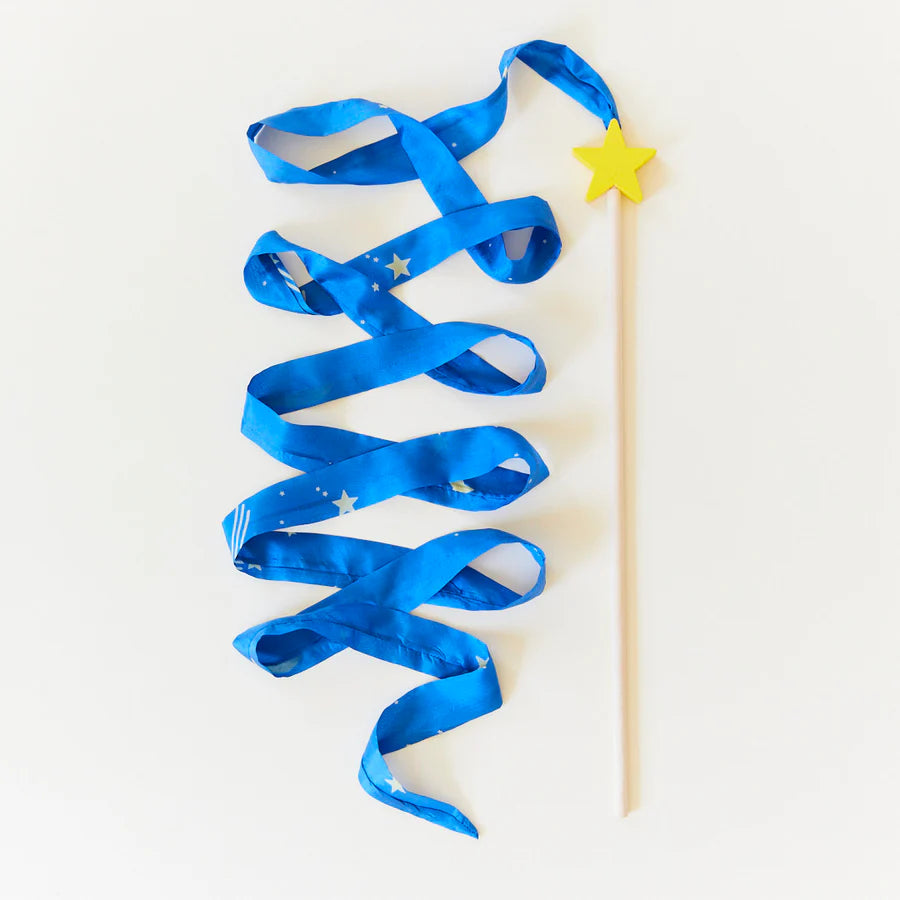 Sarah's Silks Star Silk & Wood Streamer