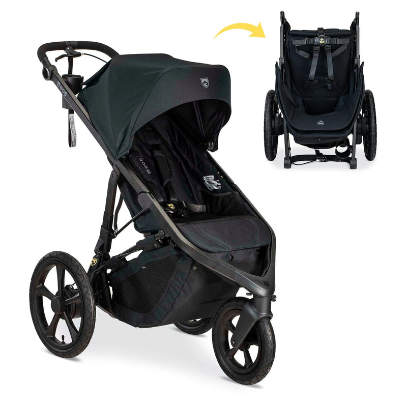 jogging stroller locking front wheel BOB Wayfinder Jogging Stroller