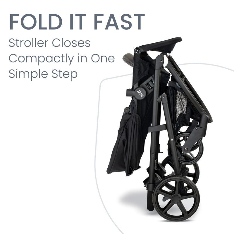 britax black stroller Britax Willow Brook+ Modular Stroller