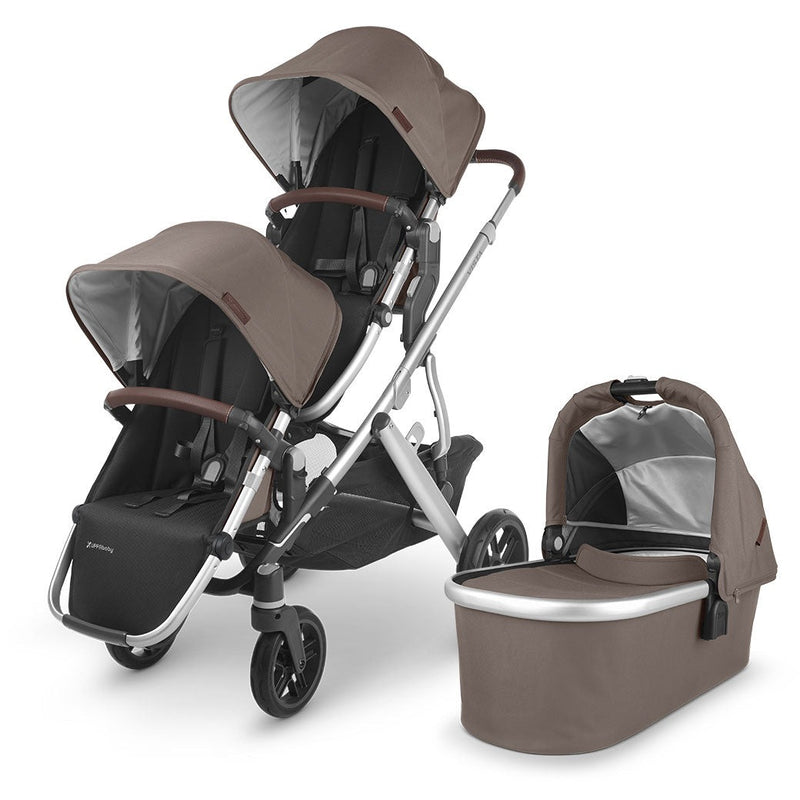 UPPAbaby VISTA V2 Stroller and RumbleSeat Bundle - THEO (Dark Taupe)