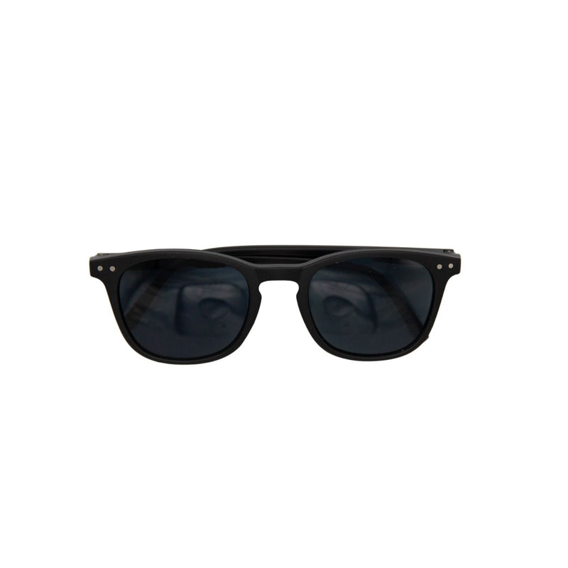 The Baby Cubby Kids' Classic Wayfarer Sunglasses - Black with Grey Lenses