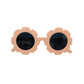 The Baby Cubby Kids' Flower Sunglasses - Blush Pink with Grey Lenses