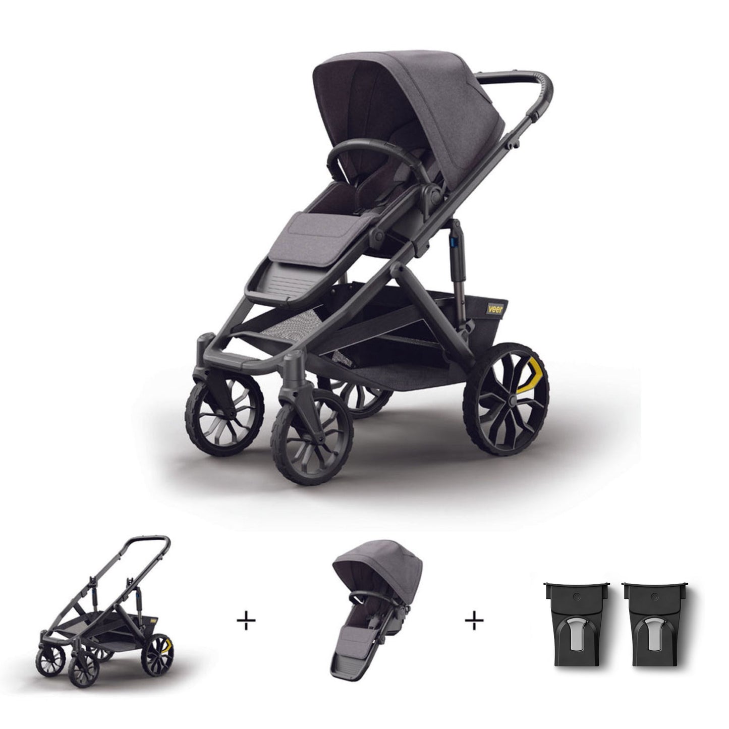 britax car seat adapter frame Veer Switch&Roll + Nuna/Maxi-Cosi/Cybex Infant Car Seat Adapter