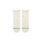 Stance Women's Ruffle Quarter Socks - Icon Quarter - White