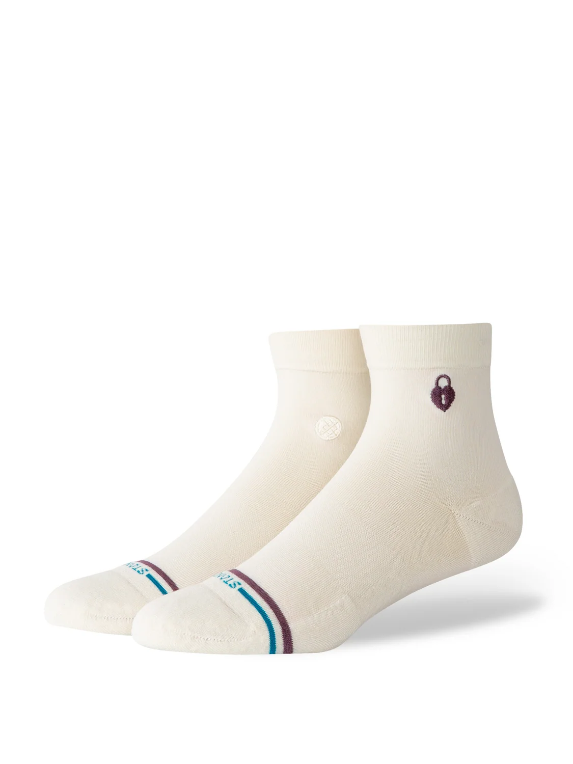 Stance Adult Quarter Socks -Lock and Key